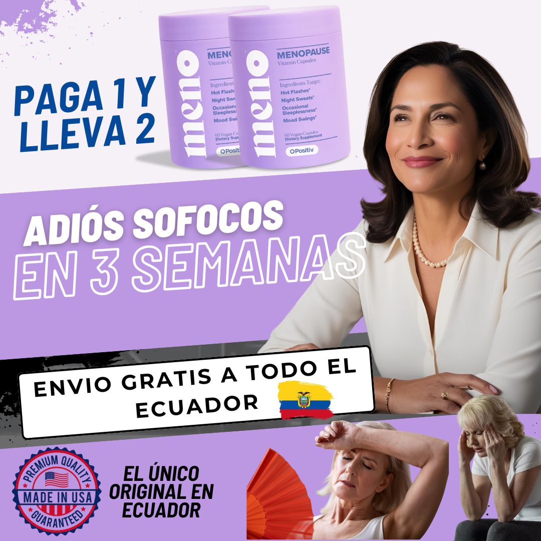 2x1 MENO® Adiós Síntomas de la Menopausia
